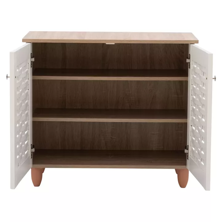 SHOE RACK HM2208.06 SONAMΑ-WHITE 77Χ34Χ67,5 cm.