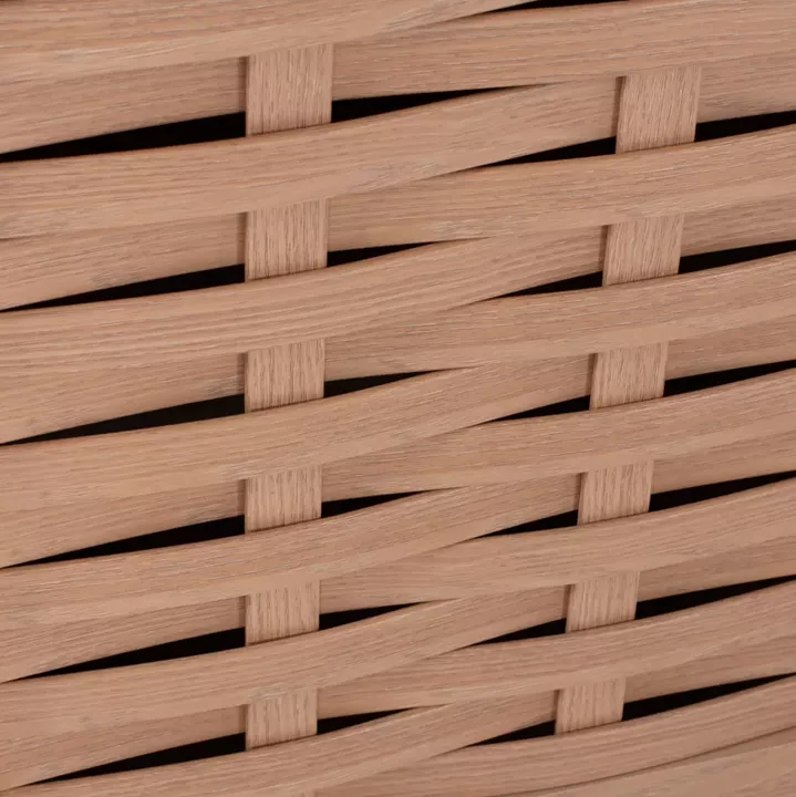 SHOE RACK-CABINET CASSIOPE HM2208.09 MELAMINE IN NATURAL WOOD COLOR 77Χ34Χ63.5Hcm.