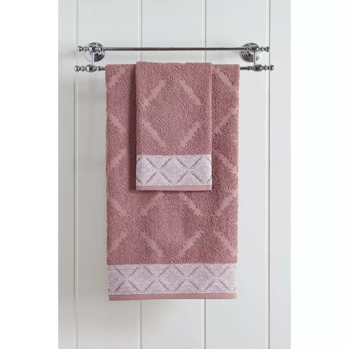 Beauty Home Πετσέτα προσώπου Art 3231 50x90 Αμέθυστο