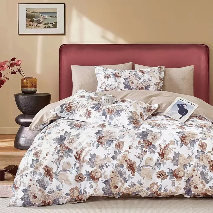 Beauty Home Σετ παπλωματοθήκη υπέρδιπλη Art 12603 Claudio 230χ250 Μπεζ,Γκρι