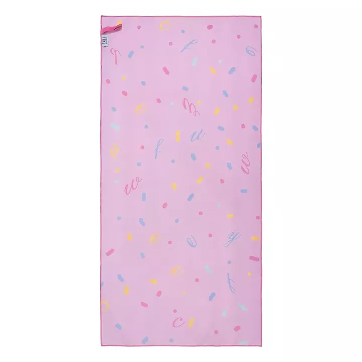 Beauty Home Πετσέτα θαλάσσης διπλής όψης παιδική Microfiber Αrt 2267 Ροζ
