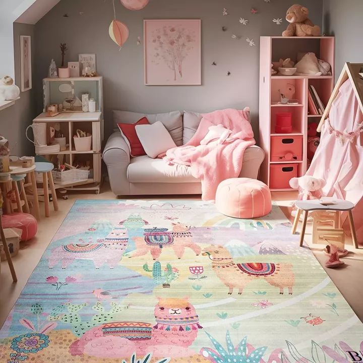 Beauty Home Χαλί παιδικό Fun Art 9587 160x230 Λιλά