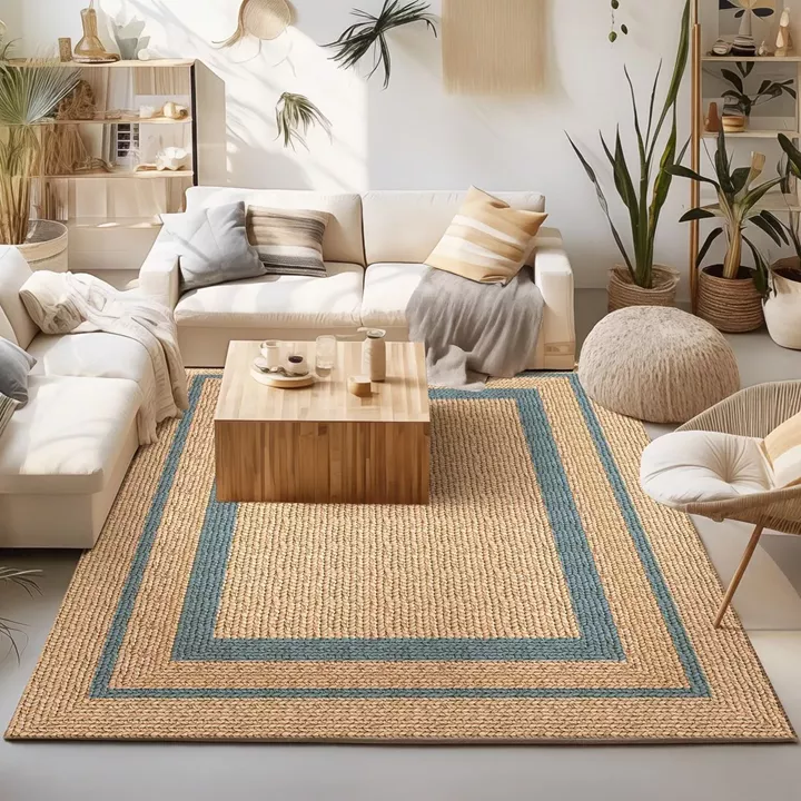 Beauty Home Χαλί Tropic Art 9138 160x230 Μπεζ,Μπλε