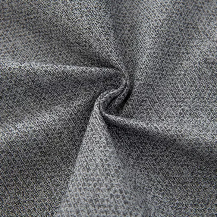 Beauty Home Κουρτίνα Full Blackout σκίασης με 8 κρίκους Elite Art 8392 Grey-Νο7 140x270 Σκούρο Γκρι