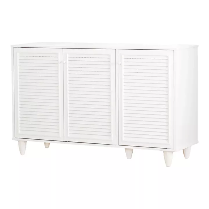 Παπουτσοθήκη-ντουλάπι Ronan pakoworld σε λευκή απόχρωση 105x35x66εκ