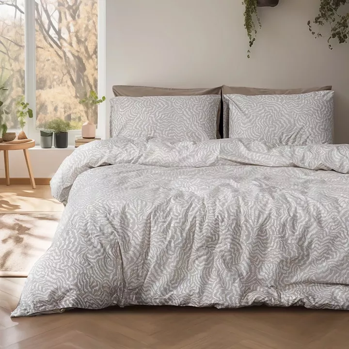 Beauty Home Σετ σεντόνια μονά Iris Art 12260 170x260 Μπεζ