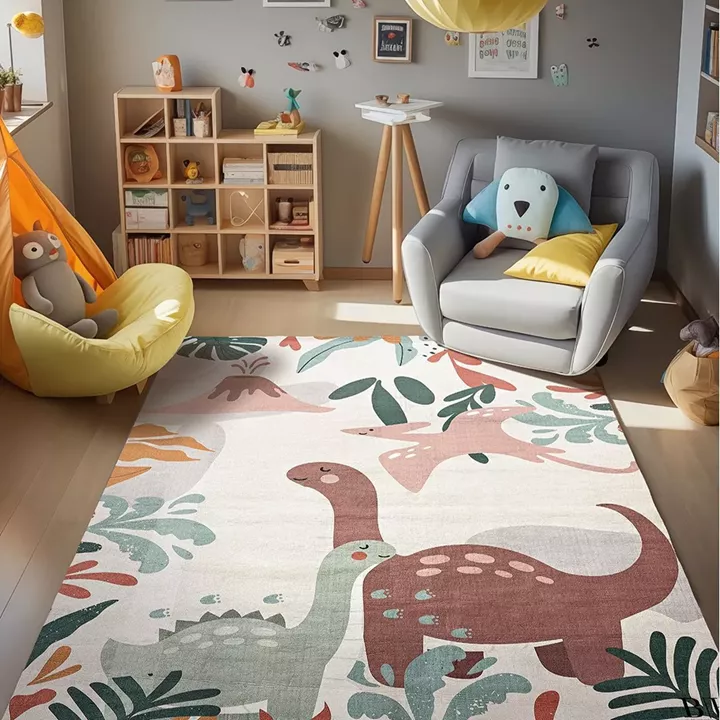 Beauty Home Χαλί παιδικό Fun Art 9548 135x180 Μπεζ