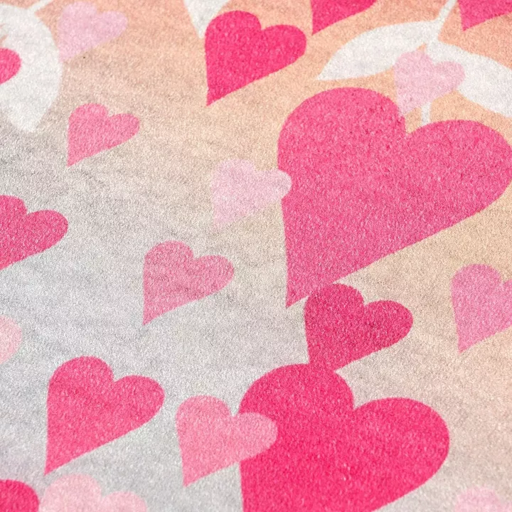 Beauty Home Χαλί παιδικό Fun Art 9589 135x180 Φουξ