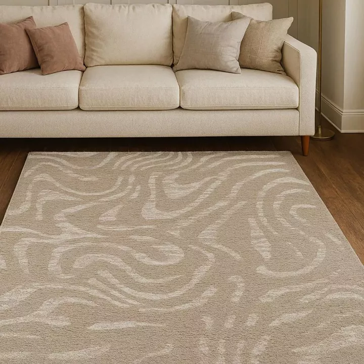 Beauty Home Διάδρομος με το μέτρο Puffy Art 9656 66cm Μπεζ