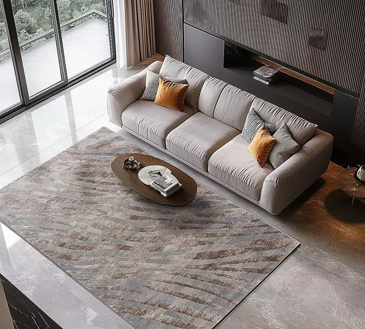 Beauty Home Χαλί Zenia Art 9439 165x230 Μπεζ,Γκρι