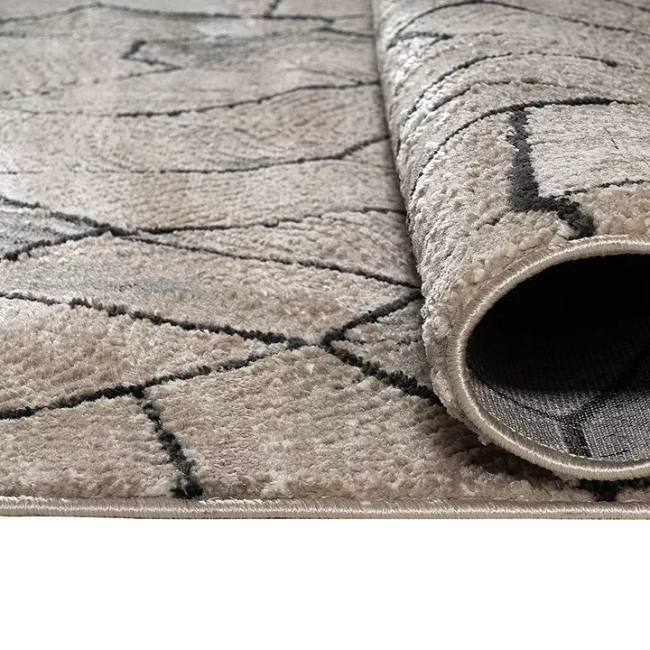 Beauty Home Χαλί Serena Art 9837 200x290Μπεζ,Γκρι