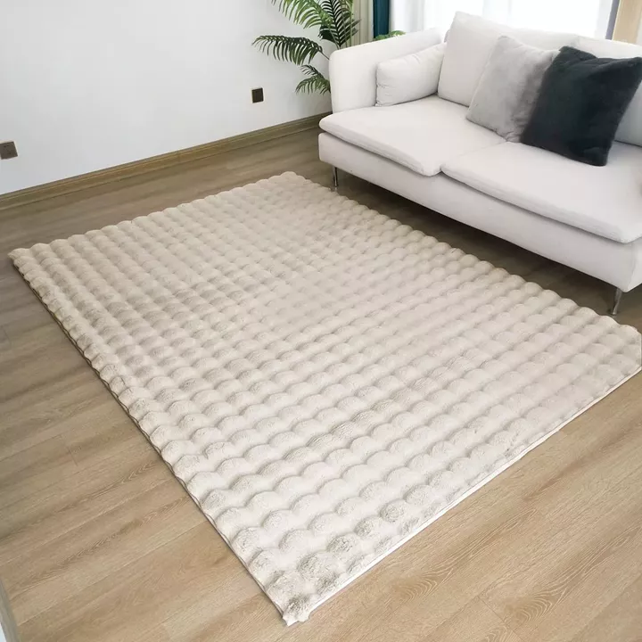 Beauty Home Χαλί Bubble Art 9662 155x230 Εκρού