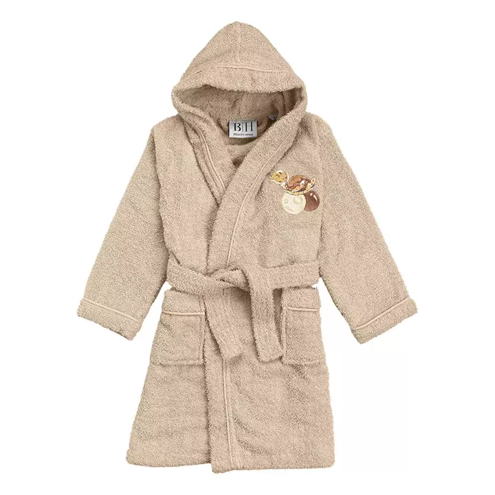 Beauty Home Μπουρνούζι βρεφικό-παιδικό Art 5425 3-4 ετών Μπεζ