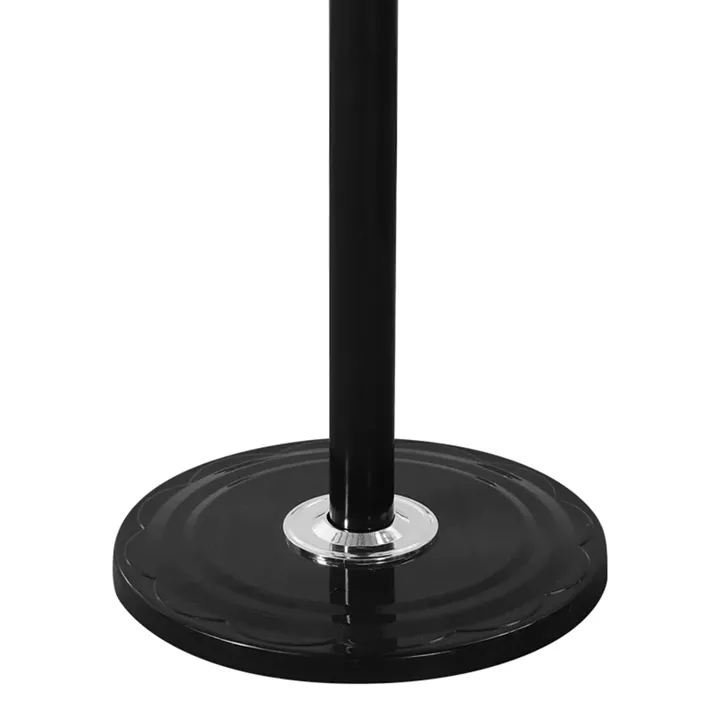 Coat rack Keleste pakoworld metal in black color D37x175cm