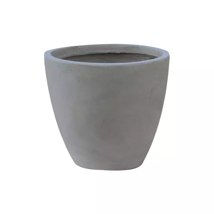 FLOWER POT-3 Cement Grey Φ35x32cm