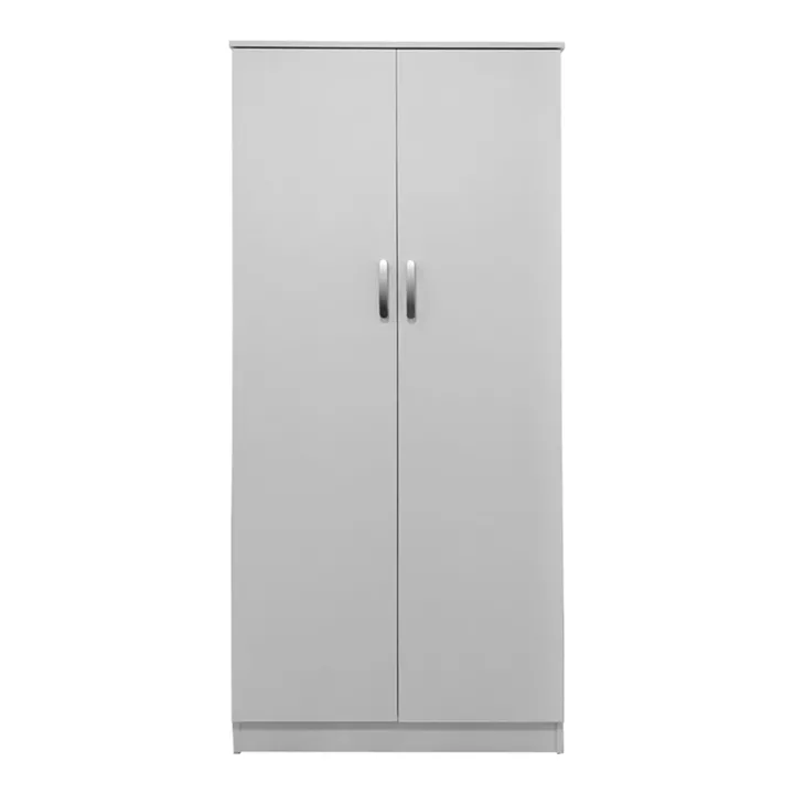 Ντουλάπα δίφυλλη Lego pakoworld σε λευκή απόχρωση 80x42x180εκ