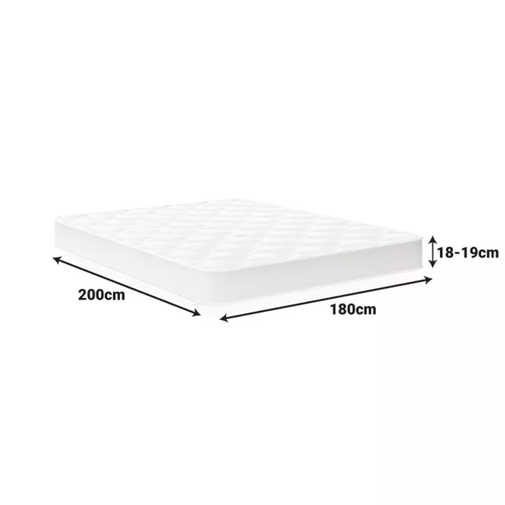Mattress Snooz Chic Strom double sided 18-19cm 180x200cm