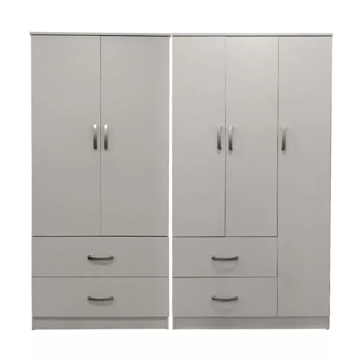 Lego pakoworld five-door wardrobe white 170x42x180cm