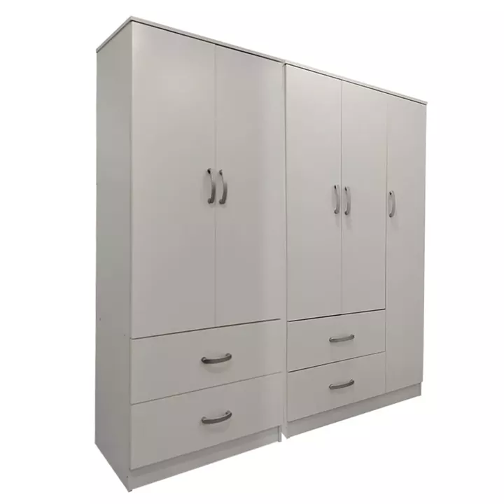 Lego pakoworld five-door wardrobe white 170x42x180cm