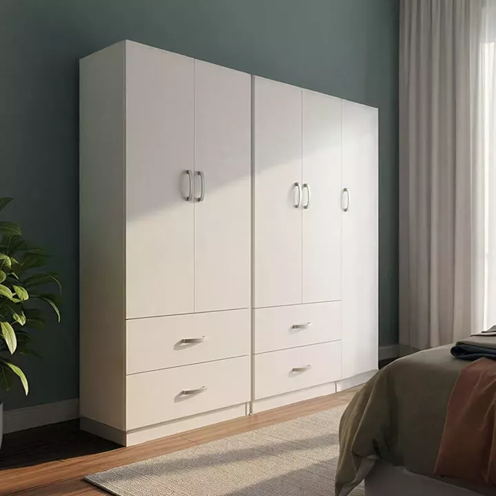 Lego pakoworld five-door wardrobe white 170x42x180cm