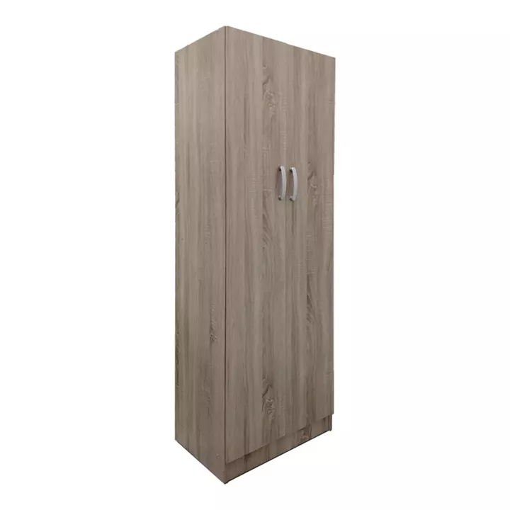 Ντουλάπα δίφυλλη Lego pakoworld σε sonoma απόχρωση 60x42x180εκ