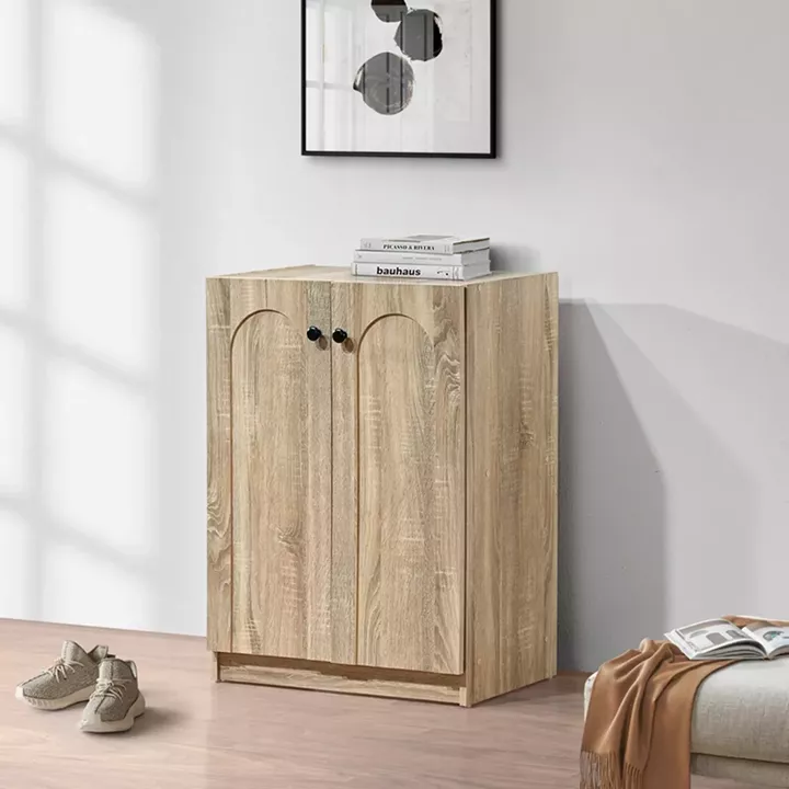 Παπουτσοθήκη-ντουλάπι Ambera pakoworld σε sonoma απόχρωση 60x36.5x81.5εκ