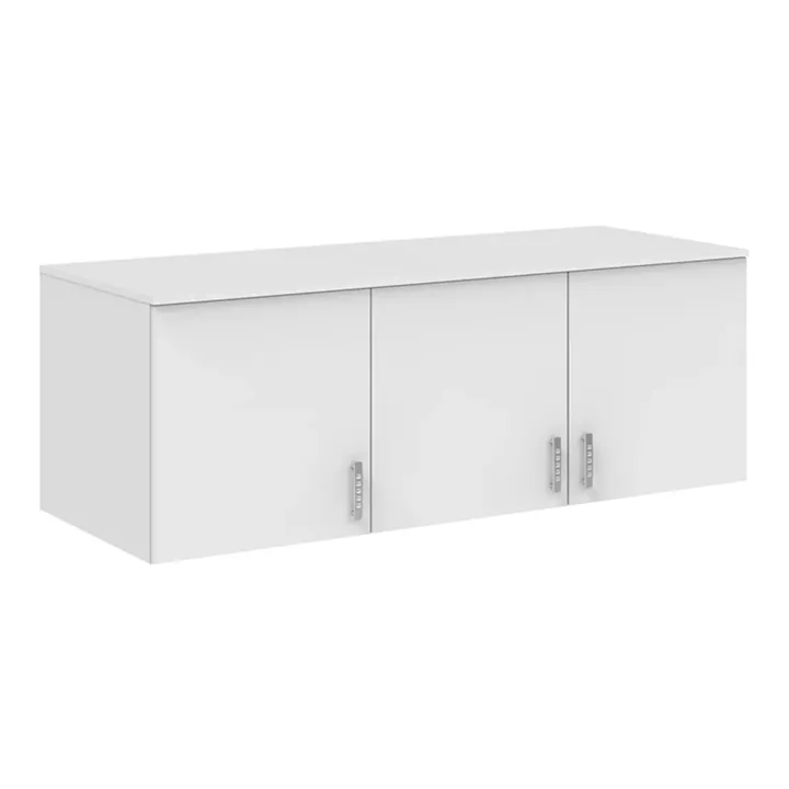 Royal pakoworld three-leaf wardrobe loft white 150x58x53cm