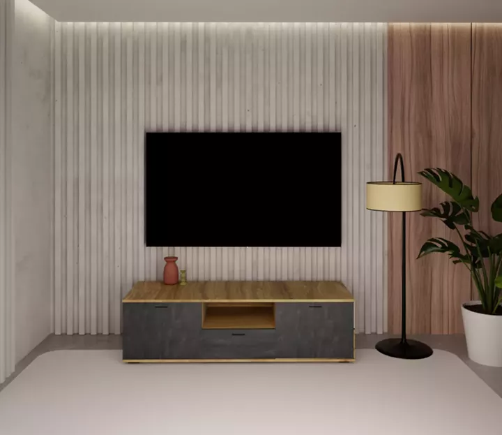 TV ECO-803 μελί-μαύρη πέτρα