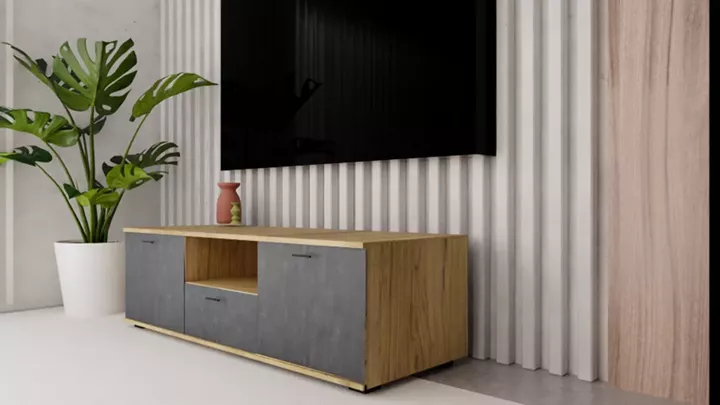 TV ECO-803 μελί-μαύρη πέτρα