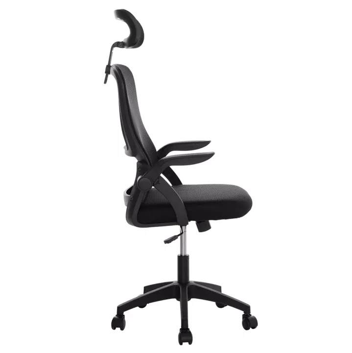 ΚΑΡΕΚΛΑ ΓΡΑΦΕΙΟΥ BLAZER HM1205.01 ΜΑΥΡΟ MESH-ΜΑΥΡΟΣ ΣΚΕΛΕΤΟΣ NYLON 60,5x47x85,5Υεκ.