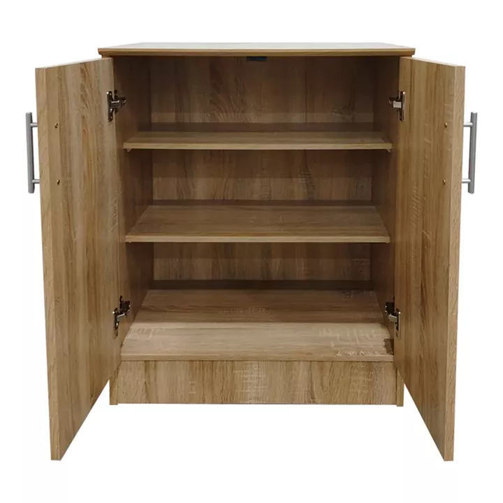 Παπουτσοθήκη-ντουλάπι Souken pakoworld 6 ζευγών σε sonoma απόχρωση 60x40x80εκ