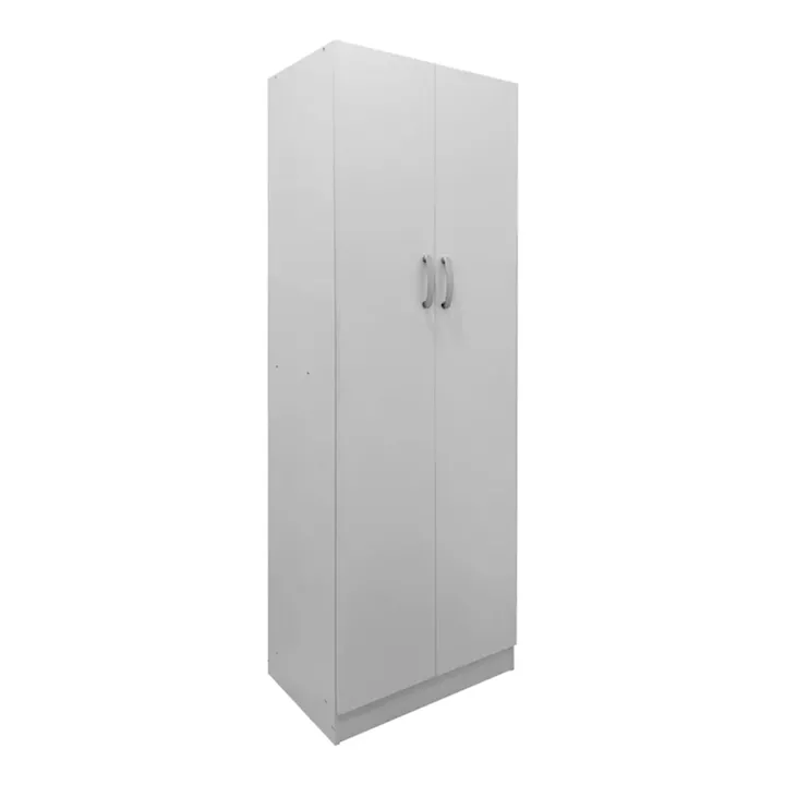 Ντουλάπα δίφυλλη Lego pakoworld σε λευκή απόχρωση 60x42x180εκ