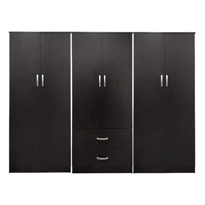 Ντουλάπα τετράφυλλη Lego Ι pakoworld wenge 240x42x180εκ