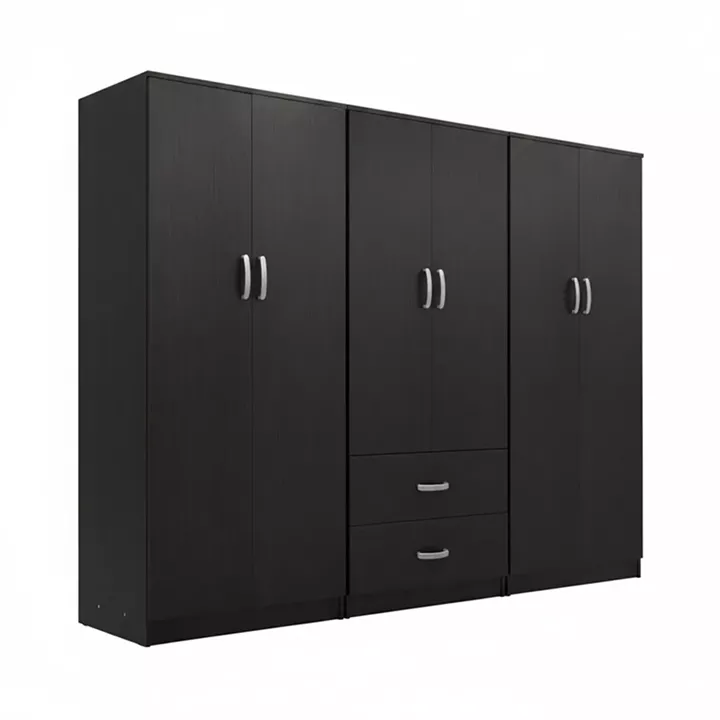 Ντουλάπα τετράφυλλη Lego Ι pakoworld wenge 240x42x180εκ