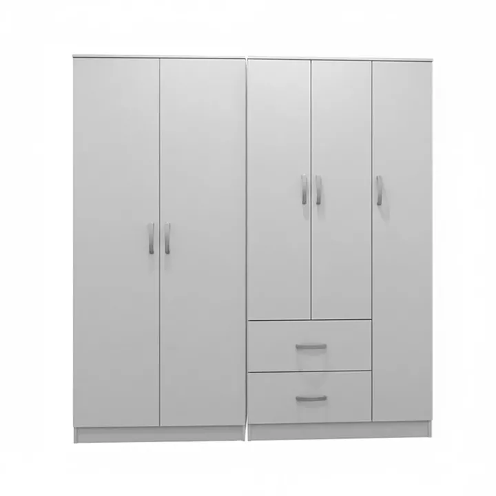 LegoI  pakoworld five-door wardrobe white 170x42x180cm
