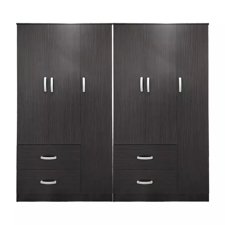 Ντουλάπα εξάφυλλη Lego pakoworld wenge 180x42x180εκ