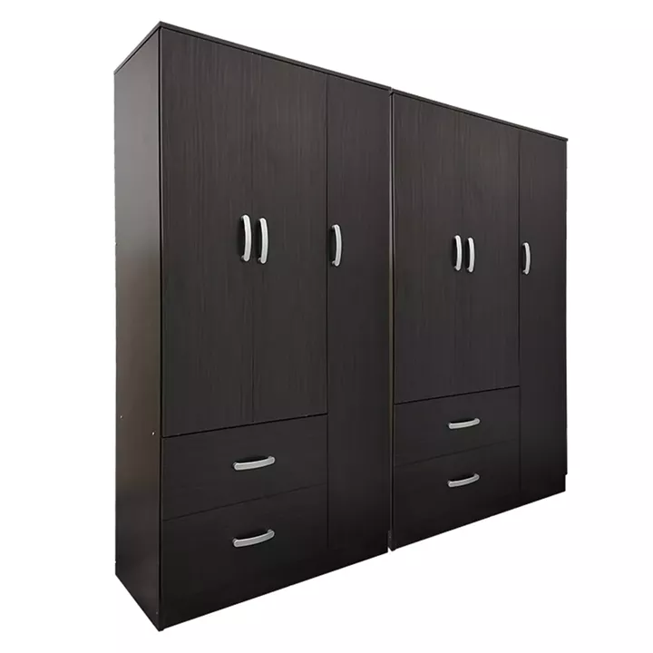 Ντουλάπα εξάφυλλη Lego pakoworld wenge 180x42x180εκ