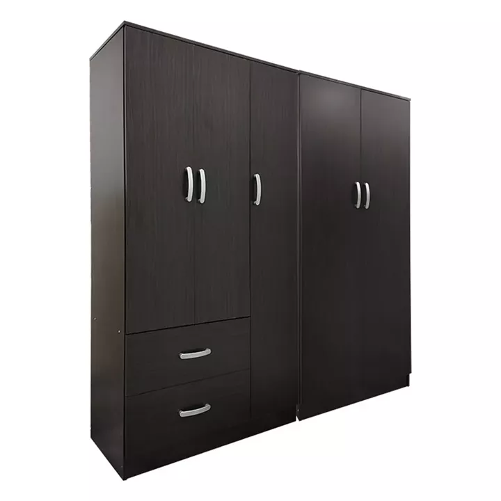 Ντουλάπα πεντάφυλλη Lego Ι pakoworld wenge 170x42x180εκ