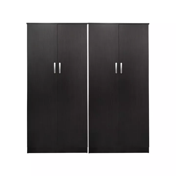 Ντουλάπα τετράφυλλη Lego Ι pakoworld wenge 160x42x180εκ