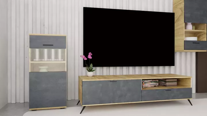 Σύνθεση ECO-1A μελί - μαύρη πέτρα