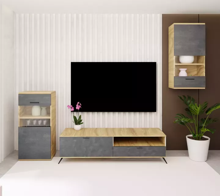 Σύνθεση ECO-1A μελί - μαύρη πέτρα