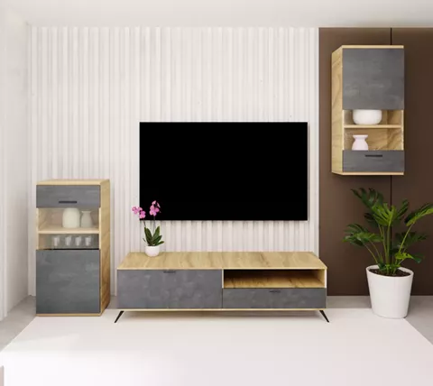 Σύνθεση ECO-1A μελί - μαύρη πέτρα