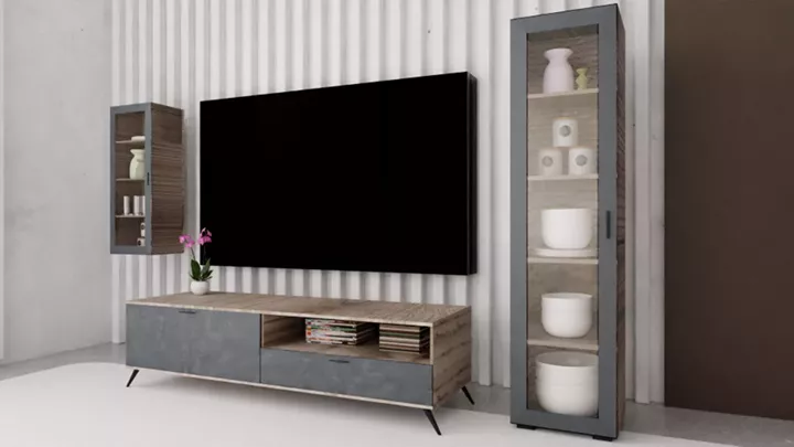 Σύνθεση ECO-1Β σταχτί- μαύρη πέτρα