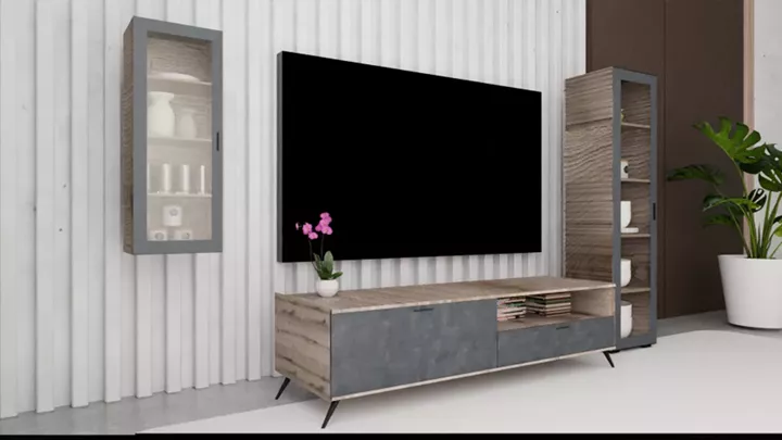 Σύνθεση ECO-1Β σταχτί- μαύρη πέτρα