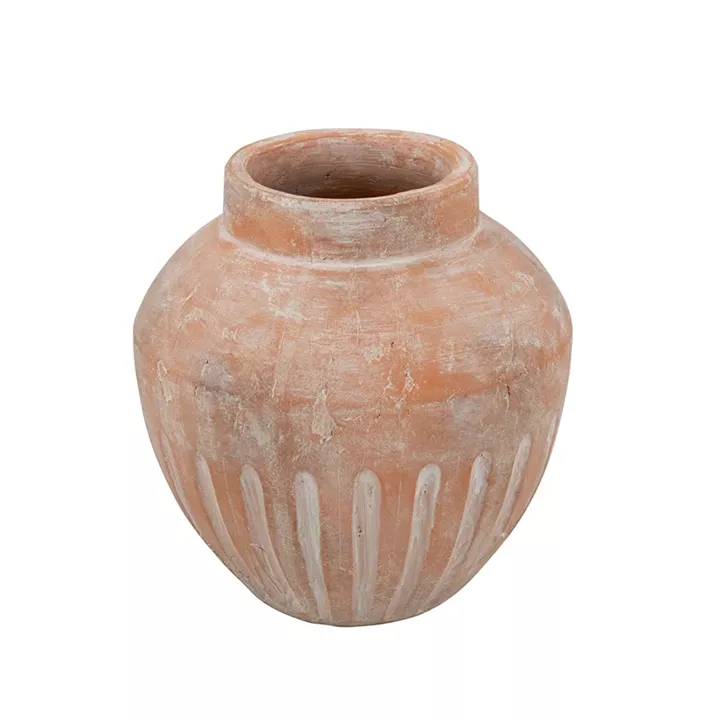 Artekko Candia Βάζο από Τερακότα (34.5x34.5x36.5)cm