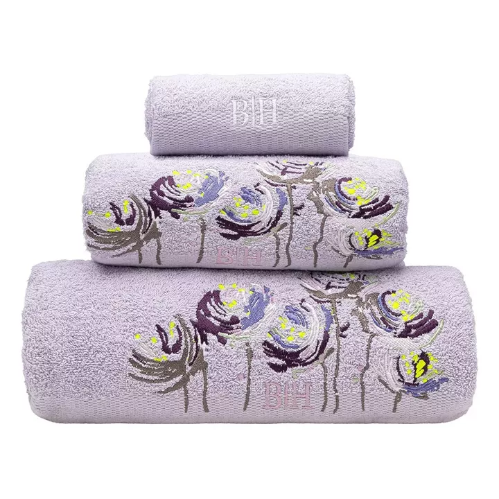 Beauty Home Σετ πετσέτες Art 3396 Σετ 3τμχ Λιλά