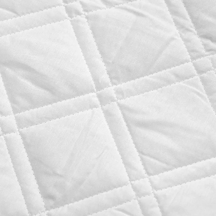 Beauty Home Καπιτονέ-Αδιάβροχο προστατευτικό στρώματος Art 4600 Λευκό      