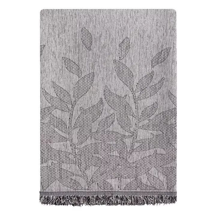 Beauty Home Ριχτάρια σετ 2τμχ Art 8632 (180x250+180x300) Γκρι