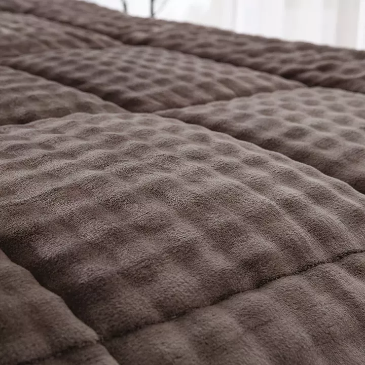 Beauty Home Κουβερτοπάπλωμα υπέρδιπλο Art 12515 220x240 Μόκα