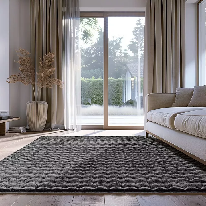 Beauty Home Πατάκι Motion Art 9650 67x140 Ανθρακί